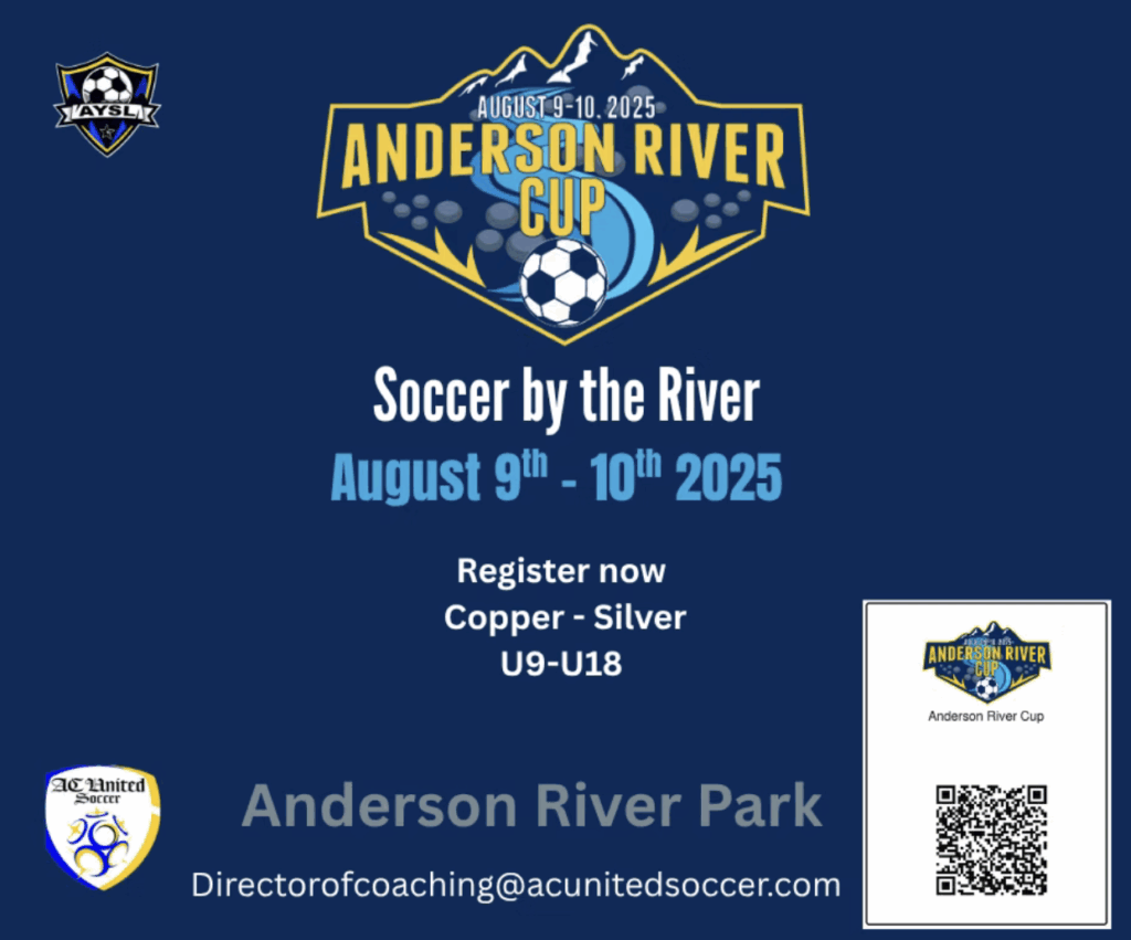 Anderson River Cup Kicks Off August 9–10 – Register Now!